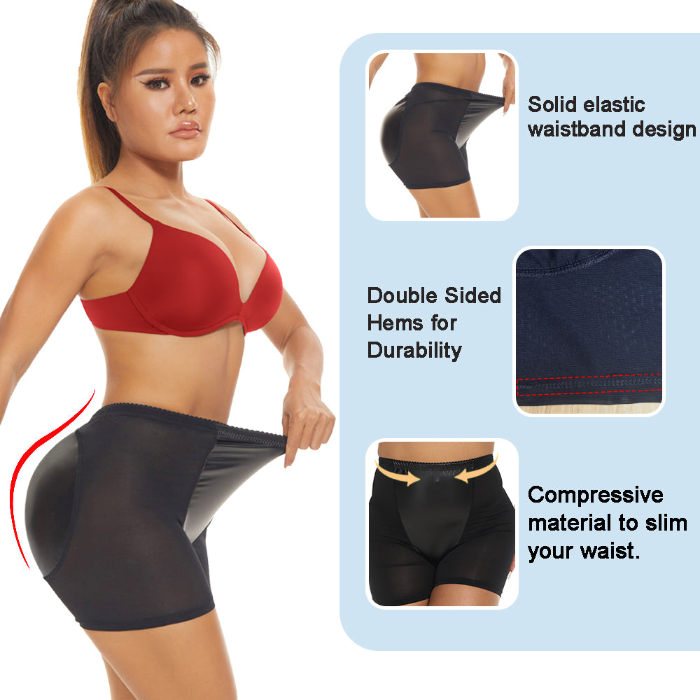NINGMI Body Shaper Push Up Panties Butt Lifter Shapewear Panties Seamless  Fake Booty Hip Enhancer Hip Shapewear - AliExpress
